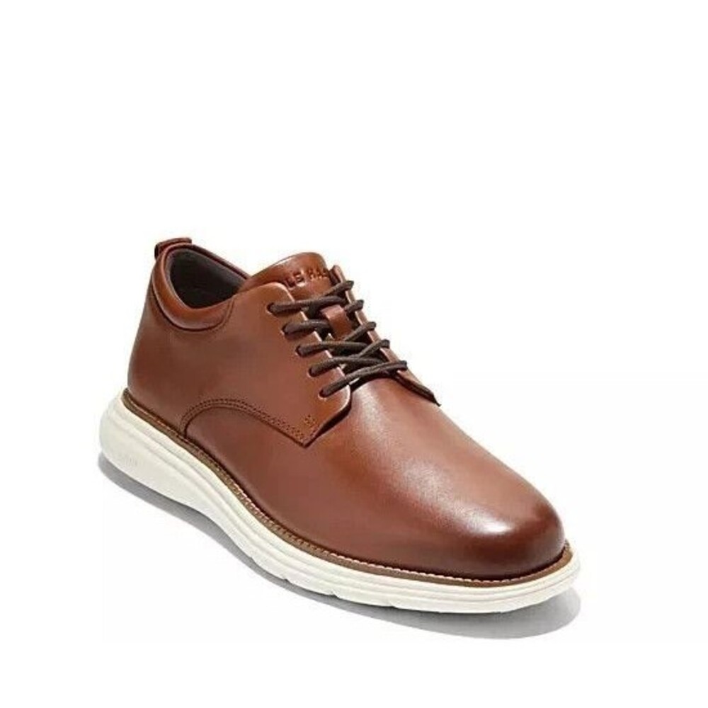 COLE HAAN GRAND ULTRA OXFORDS MENS SZ 8 M TAN NEW C39955